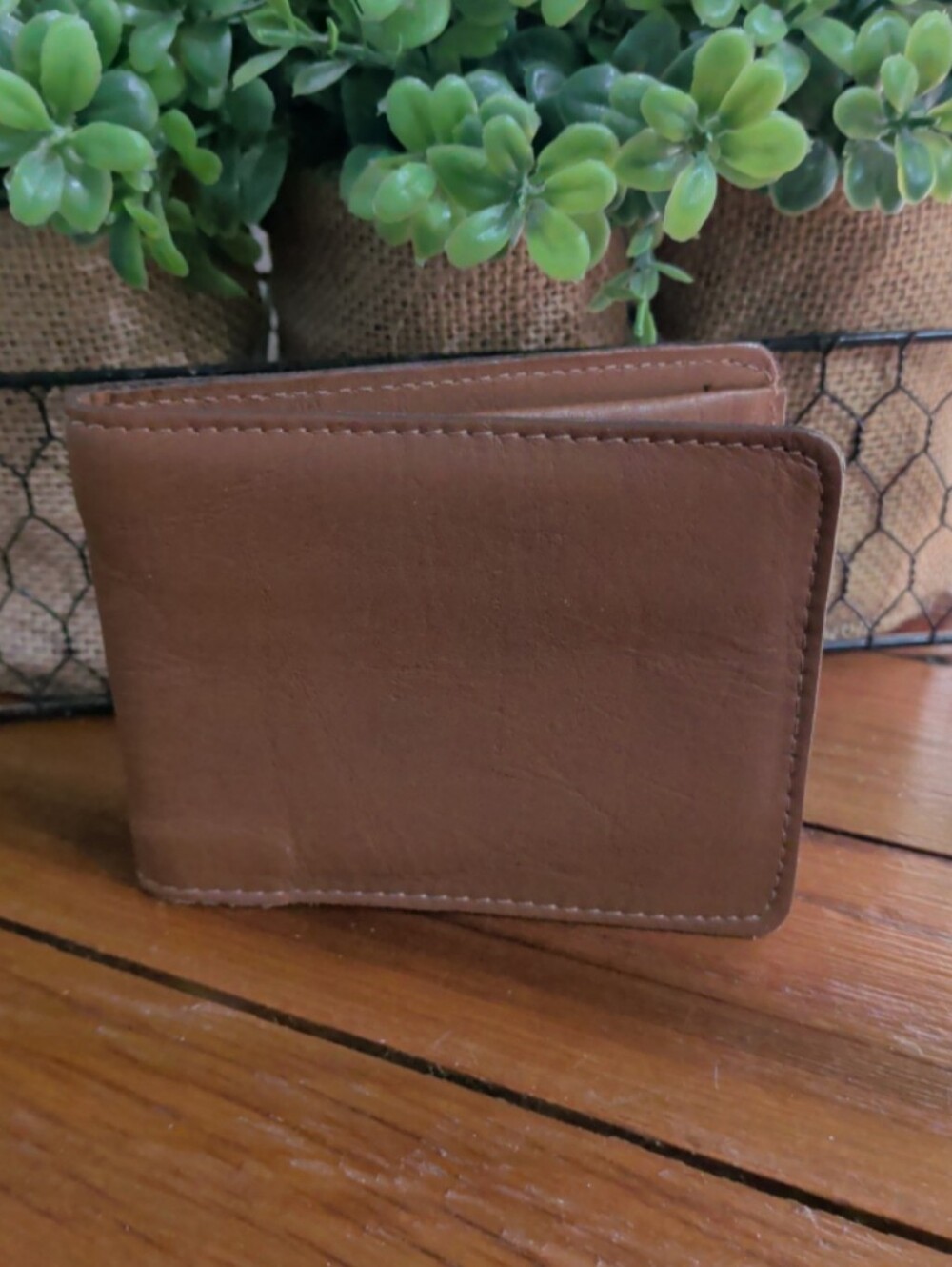 Vintage Marlboro Genuine Leather Bi Fold Wallet